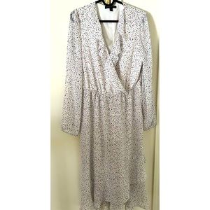 Banana republic faux wrap dress